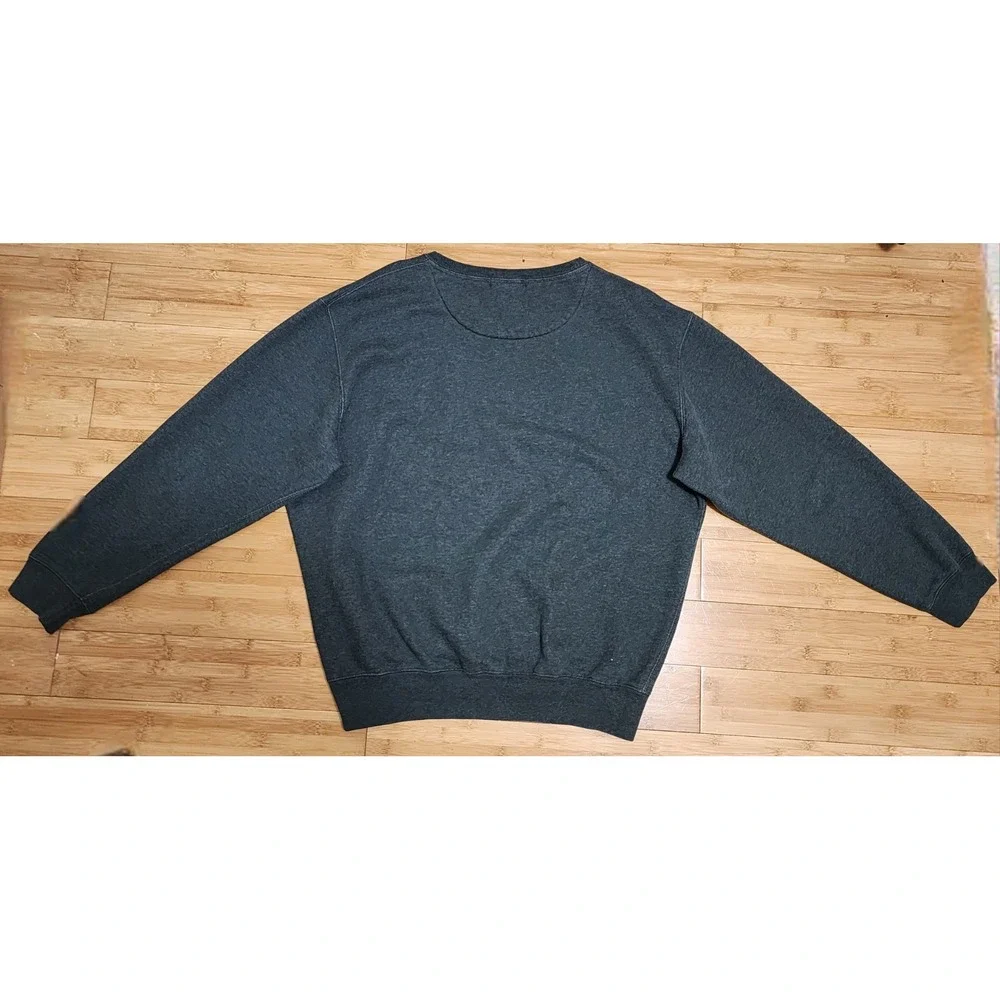 VTG 90s Polo Ralph Lauren Men's XL Crewneck Sweatshirt Sweater Gray USA Pullover